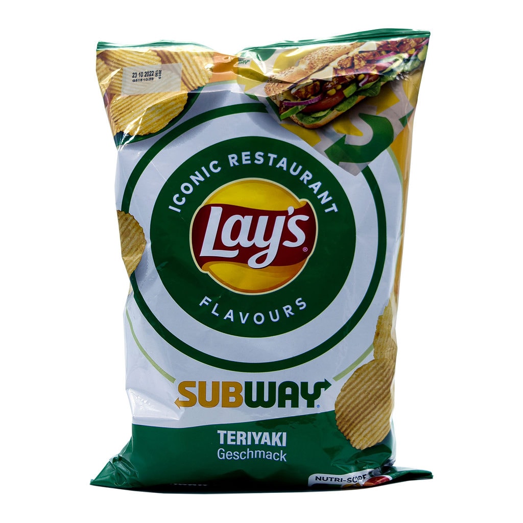 Lays Subway Teriyaki De Importación 150gr Andalubox