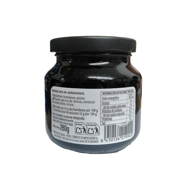 La Vieja Fábrica Cocina Selecta Blueberry Jam, 280gr - Image 2