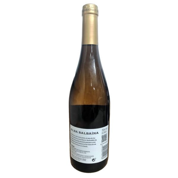 Barbadillo alba balbaína 2022 ed. Limitée 75 cl – Image 2