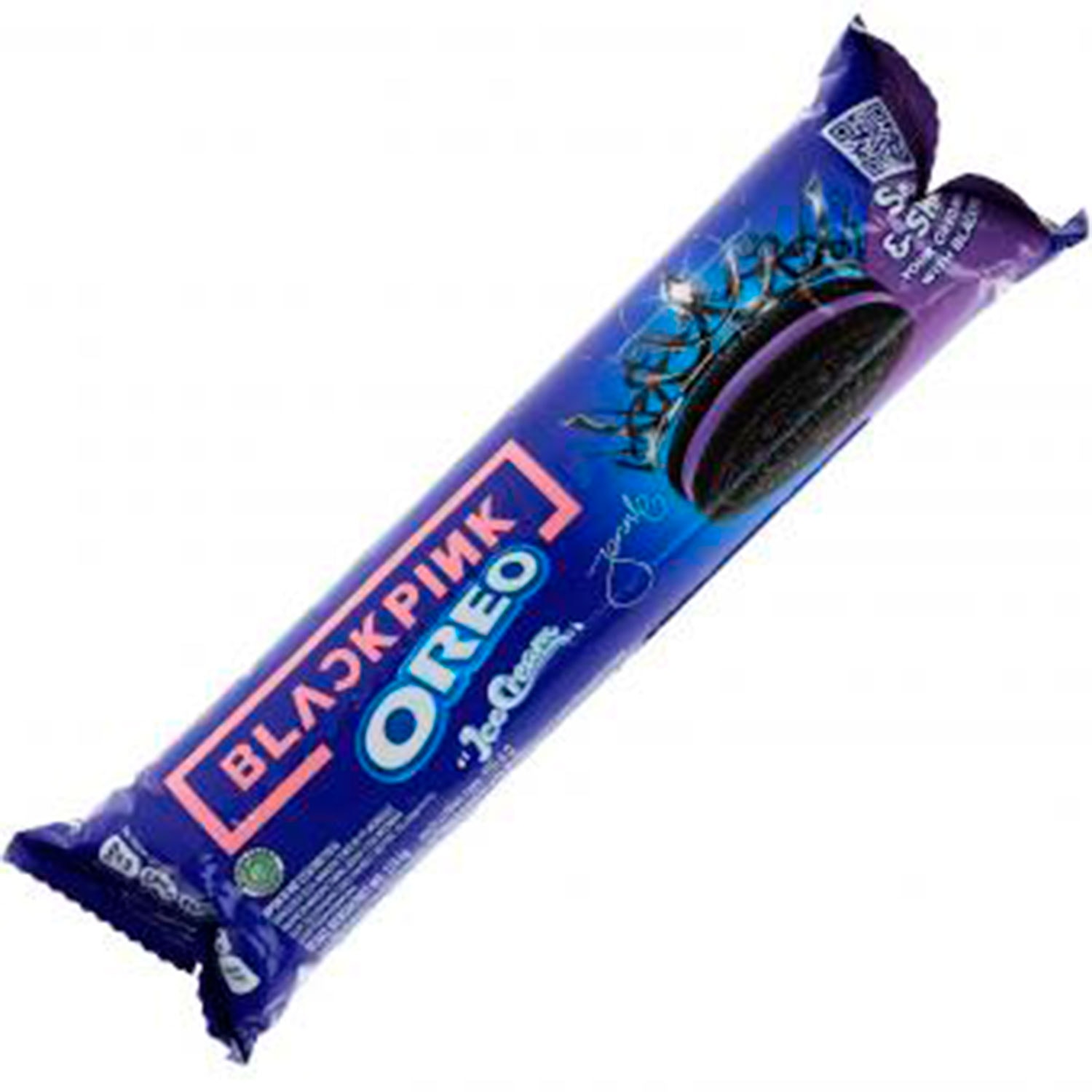 Oreo Black Pink Icecream Blueberry 137 gr