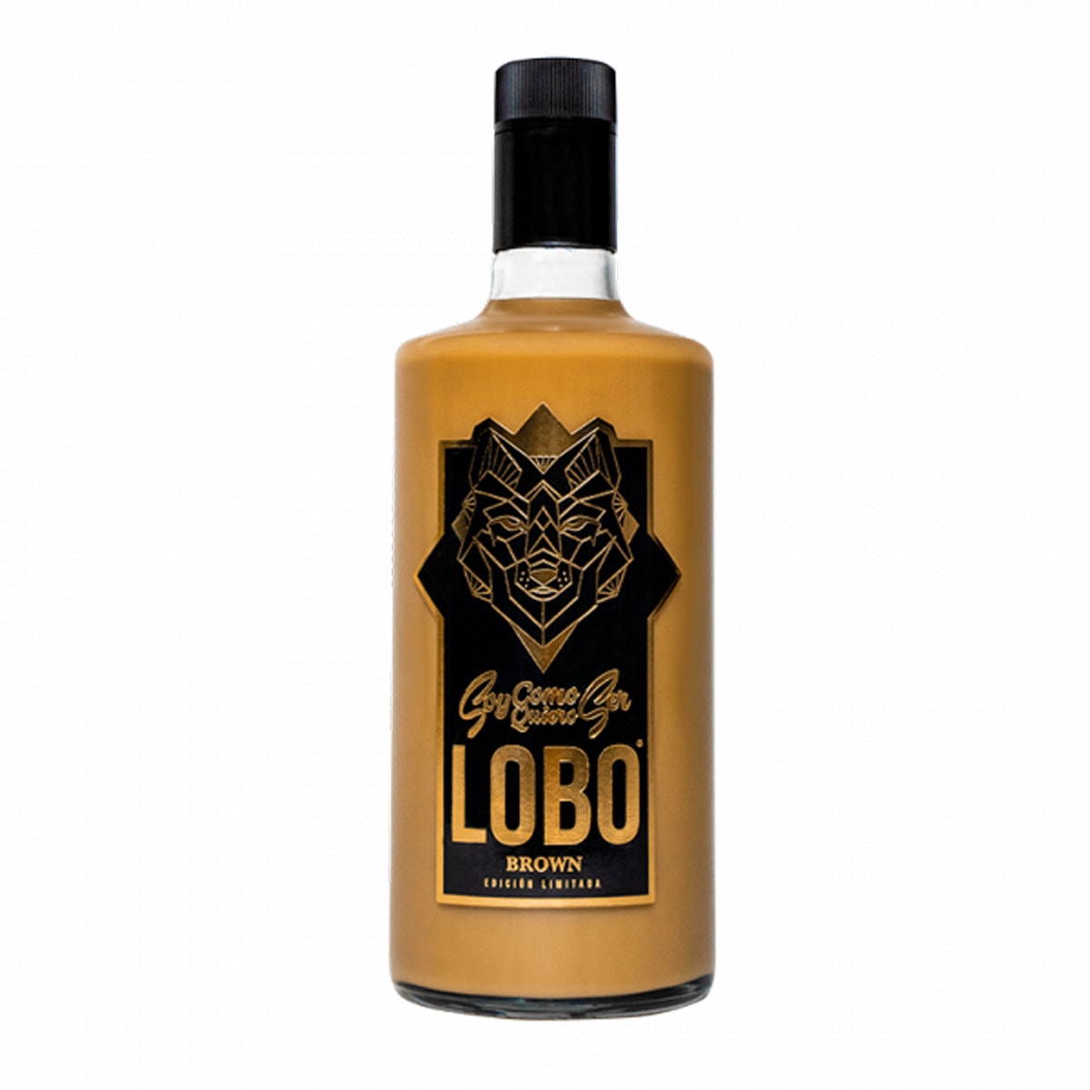 Lobo crema tequila turrón brown (ágave) 70 cl