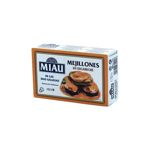 Miau mejillones rías gallegas salsa viera 13/18