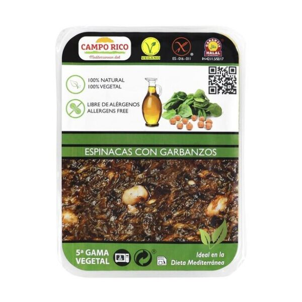 Campo Rico Spinach with Chickpeas 360 g