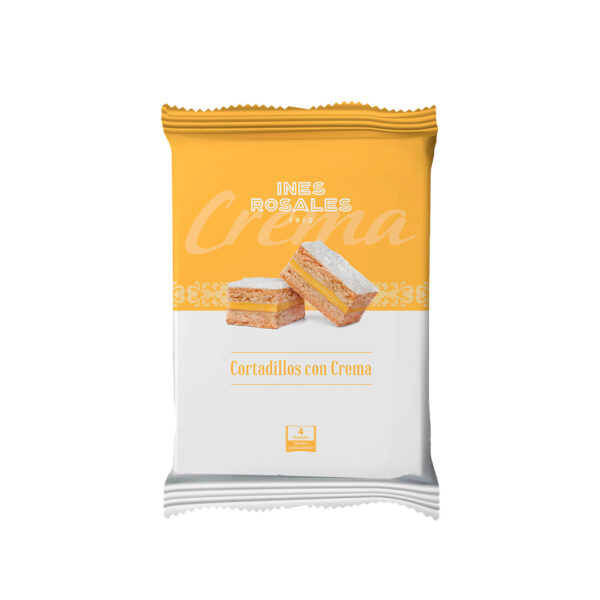 Inés rosales cortadillos rellenos de crema 144 gr