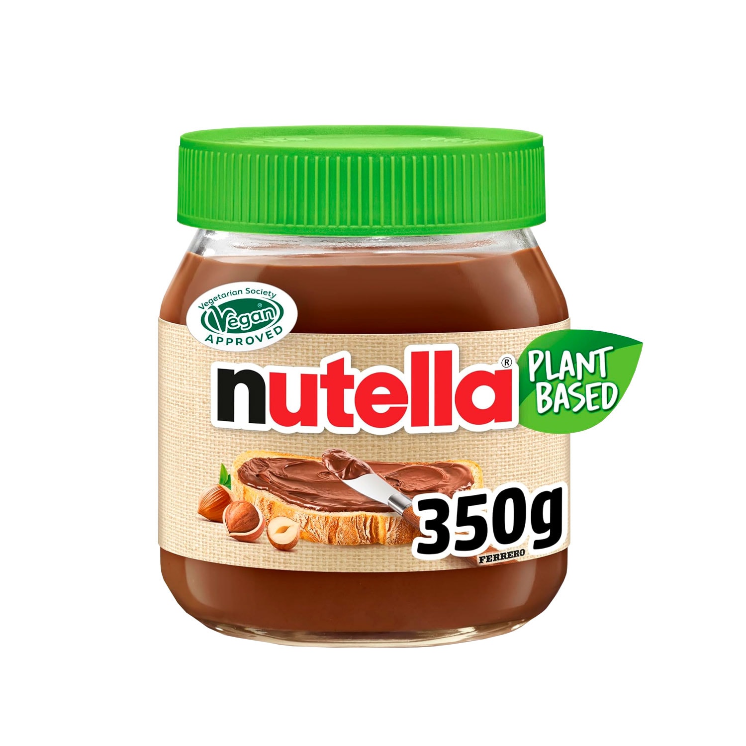 Nutella vegana a base de plantas 350 gr