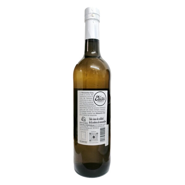 Elias Manzanilla de Sanlúcar 75 cl - Imagen 2