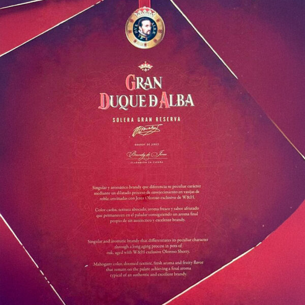 Gran Duque De Alba Brandy D.O. Jerez 75 Cl - Image 2