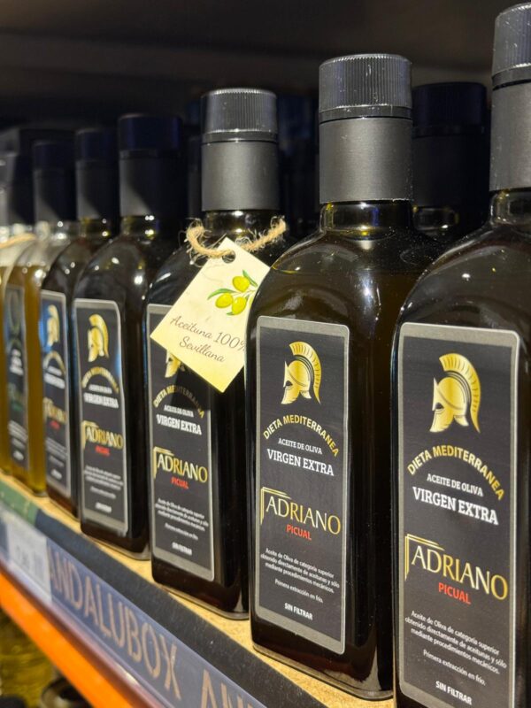 Adriano 100% Huile d'olive vierge extra non filtrée Picual d'Osuna, 500ml – Image 3