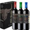 Pata Negra Estuche Ed. Fauna Ibérica 3 Bottles Toro, La Mancha, Rioja, 225cl