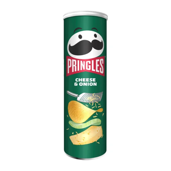 Pringles Cheese and Onion, Import. 165g