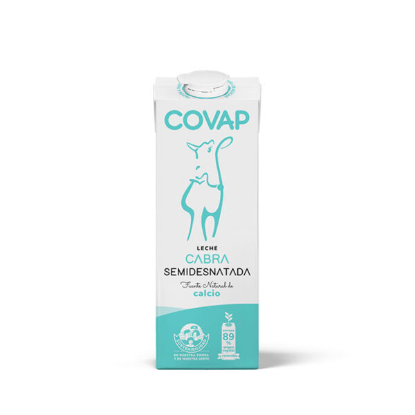 Leche Covap Semi de Cabra de Pastoreo del Valle de los Pedroches, 1L