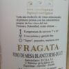 Fragata Halbsüßer Weißwein aus Sevilla 75cl – Bild 2