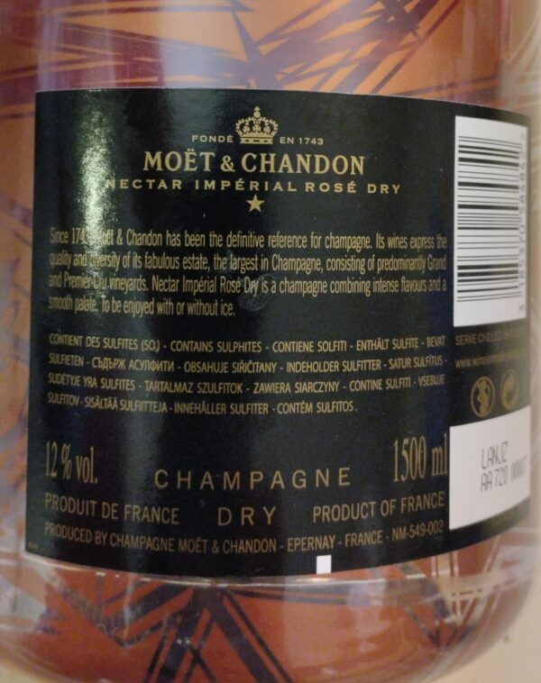 Moet Chandon N.I.R. Magnum Rosado Seco 1,5L - Imagen 2
