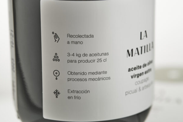 La Matilla Huile d'Olive Vierge Extra Coupage 500 Ml – Image 2