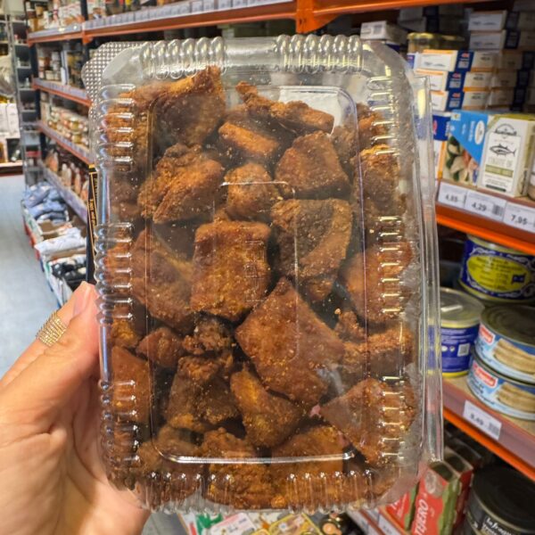 Chicharrones Sevillanos de Cerdo Tarrina 250 GR – Bild 3