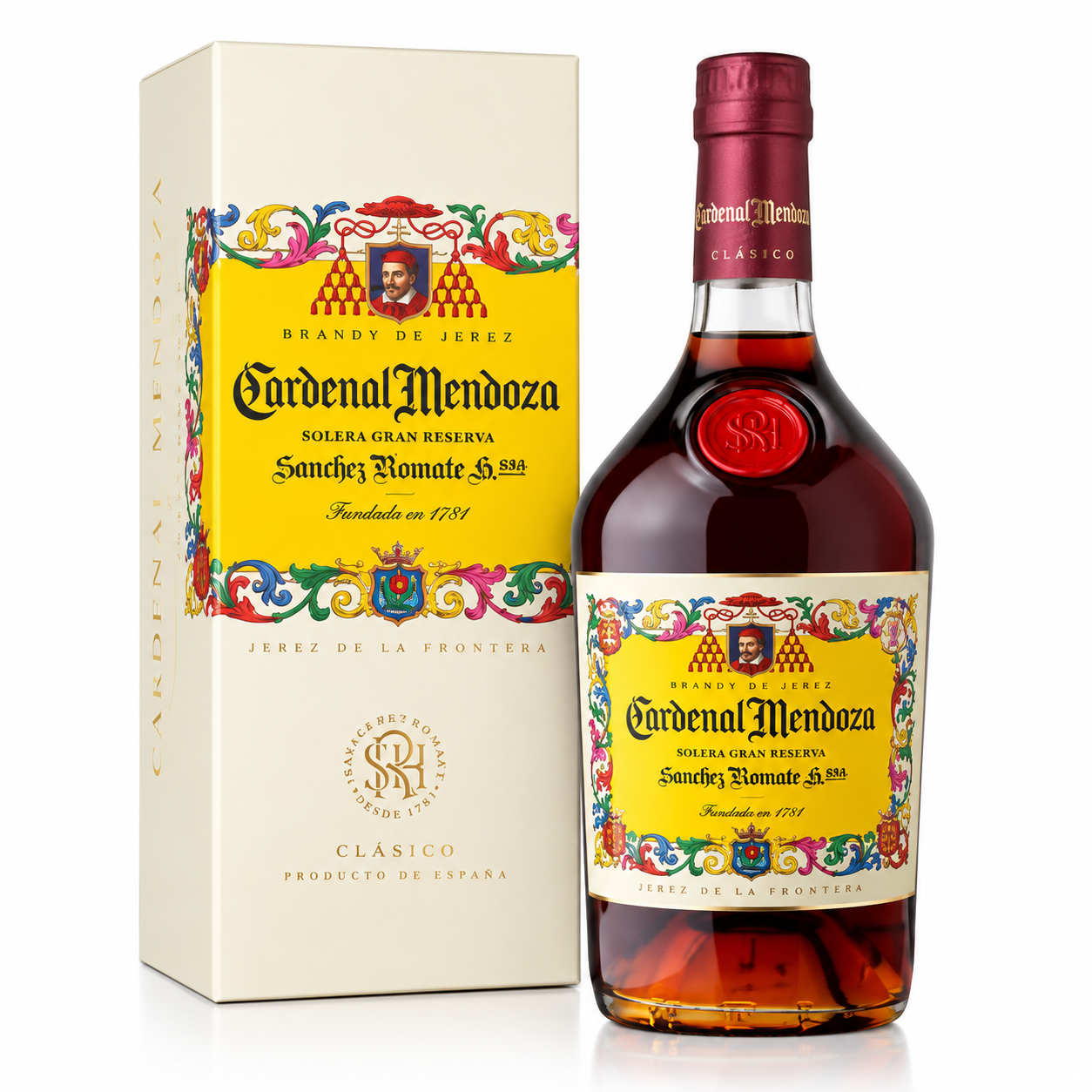 BRANDY CARDENAL MENDOZA 70CL