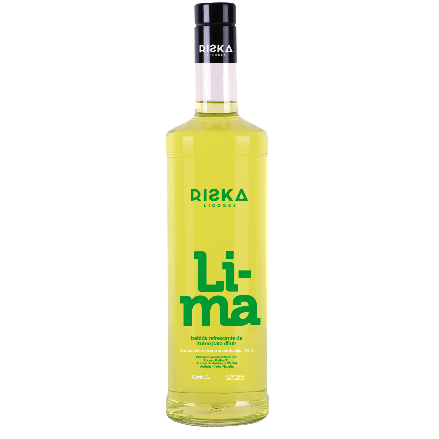 Riska Licor de Lima Sin Alcohol