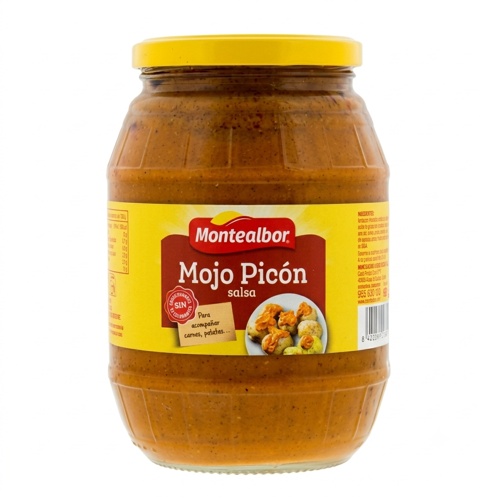 MONTEALBOR SALSA MOJO PICÓN 900 ML
