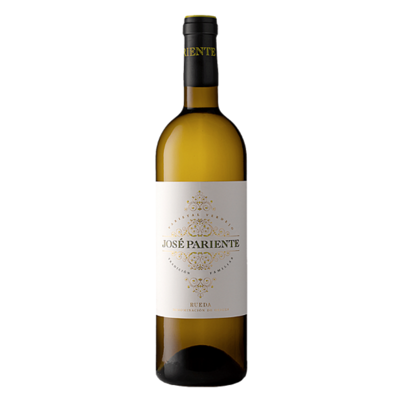 José Pariente Blanco Verdejo botella de vino de 75cl en cajas de regalo Andlaubox.