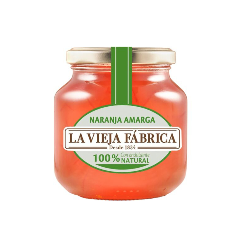 LA VIEJA FÁBRICA MERMELADA NARANJA AMARGA 100% NATURAL 280GR